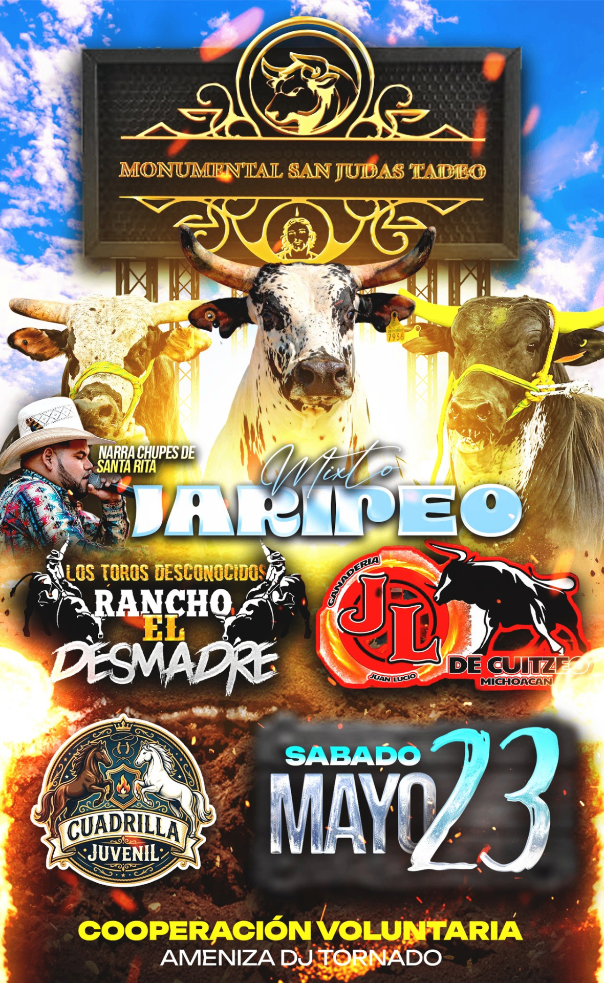 Flyer de jaripeo
